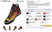 Zazzle Keds Shoe Design Tool